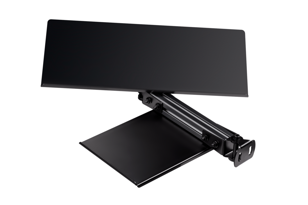 F-GT Elite Pro Keyboard and Mouse Tray (Carbon Grey)
