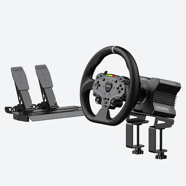 MOZA R5 Direct Drive + SR-P Lite Pedals Bundle product image
