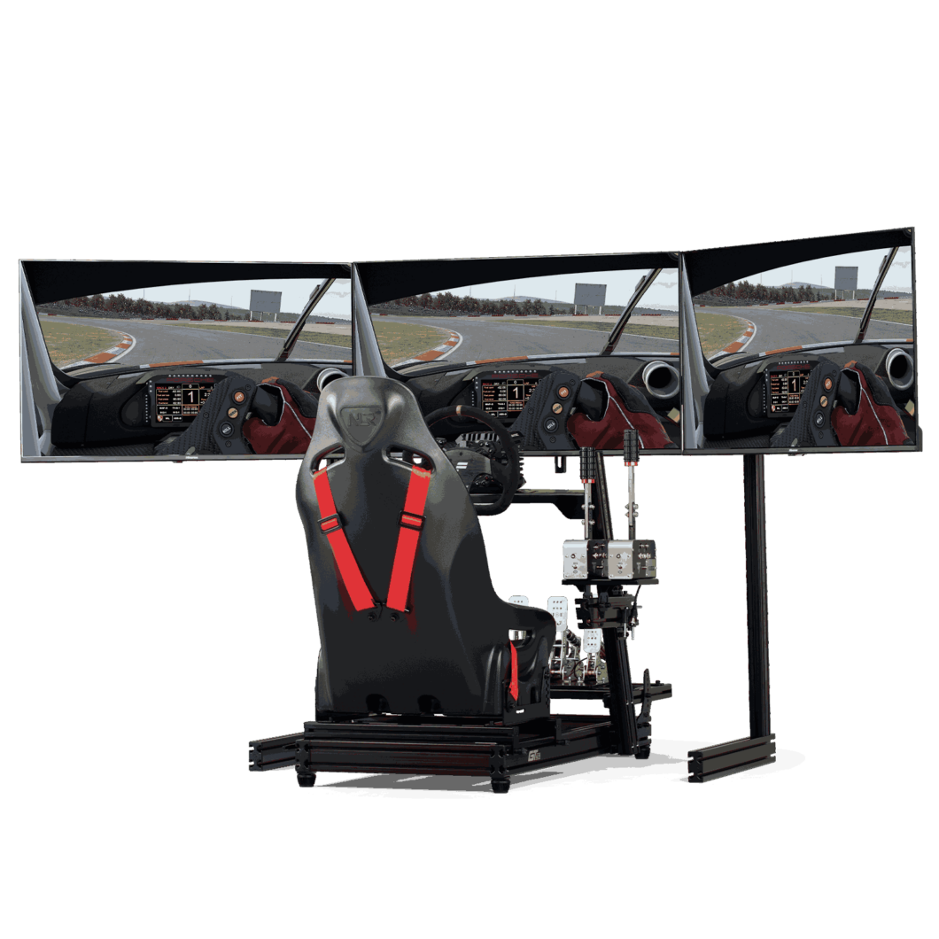 Elite Free Standing Triple Monitor Stand
