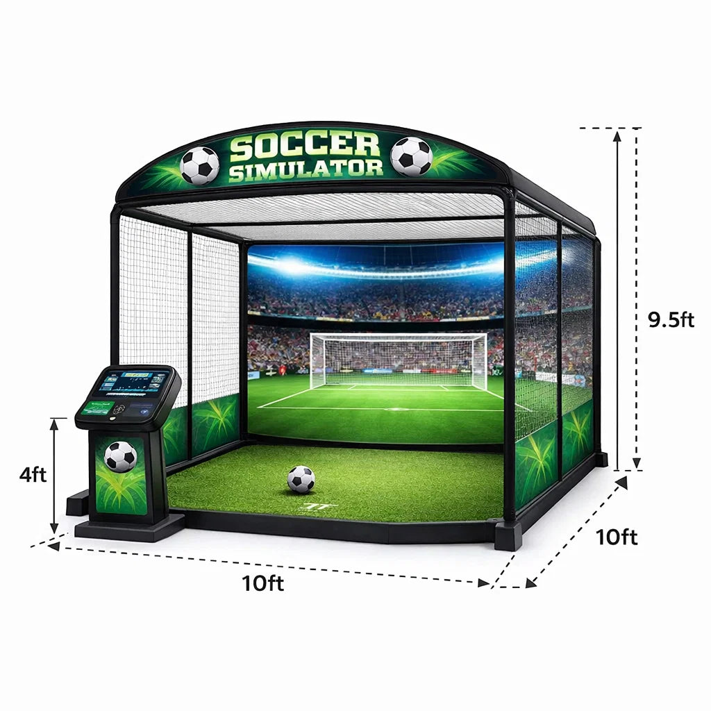 StrikerZone ProVision Immersive Soccer Simulator