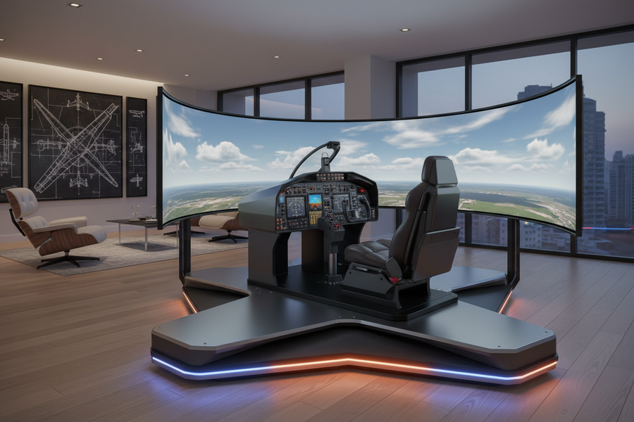 Flight simulator systems