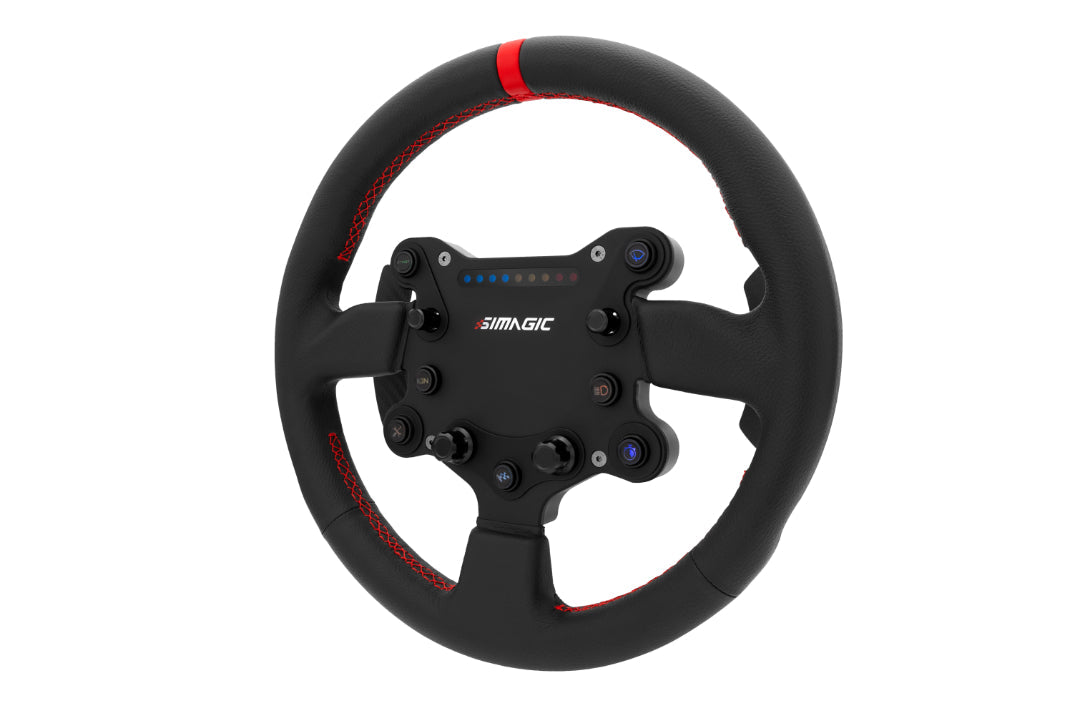 Simagic GTS Leather Wheel and Button Box